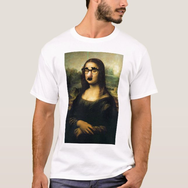 Camiseta Disfraz de Mona Lisa (Anverso)