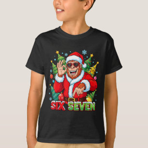Camiseta Disfraz de Navidad Sasquatch 67 Bigfoot Seis Siete