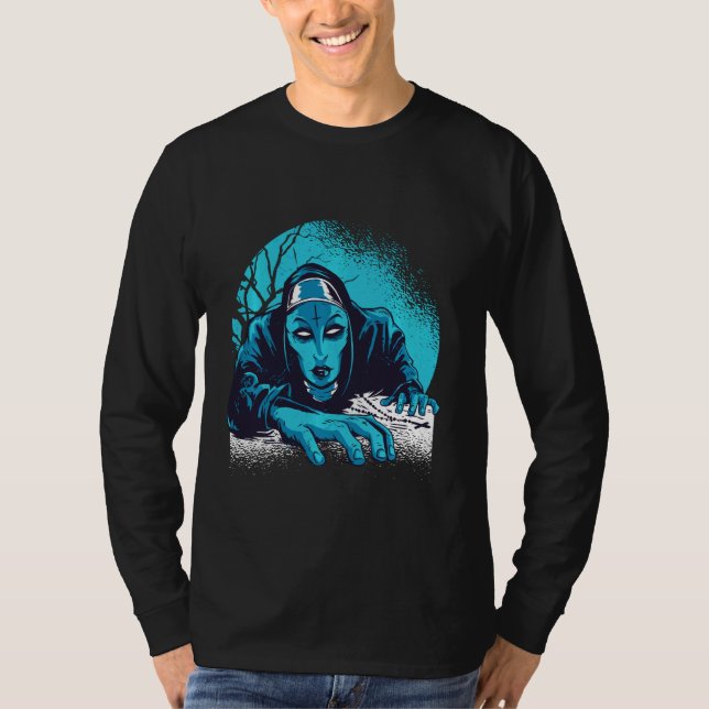 Camiseta Disfraz de nuez negra (Anverso)