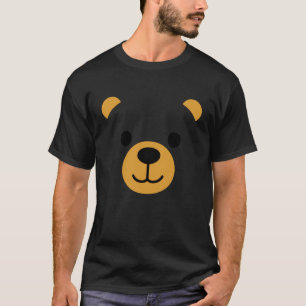 Camiseta Disfraz de oso de Halloween adulto, osito de peluc