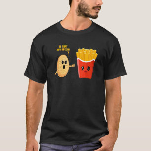 Camiseta Disfraz De Papa ¿Eres Tú Hermano Patatas Fritas 1