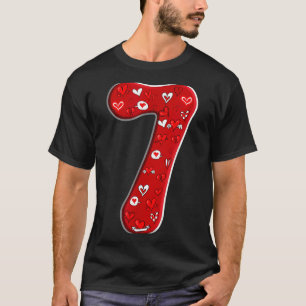 Camiseta Disfraz de pareja Dueto 67 Meme Seis Siete Número 