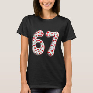Camiseta Disfraz de pareja dúo 67 Meme Seis Siete Día de Sa