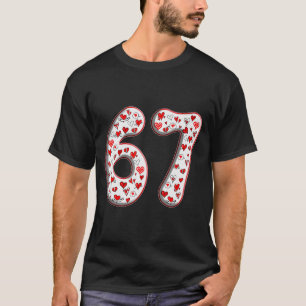 Camiseta Disfraz de pareja Duo 67 Meme Seis Siete Día de Sa