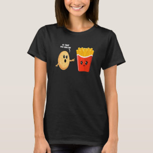 Camiseta Disfraz De Patata Eres Tú Hermano Patatas Fritas