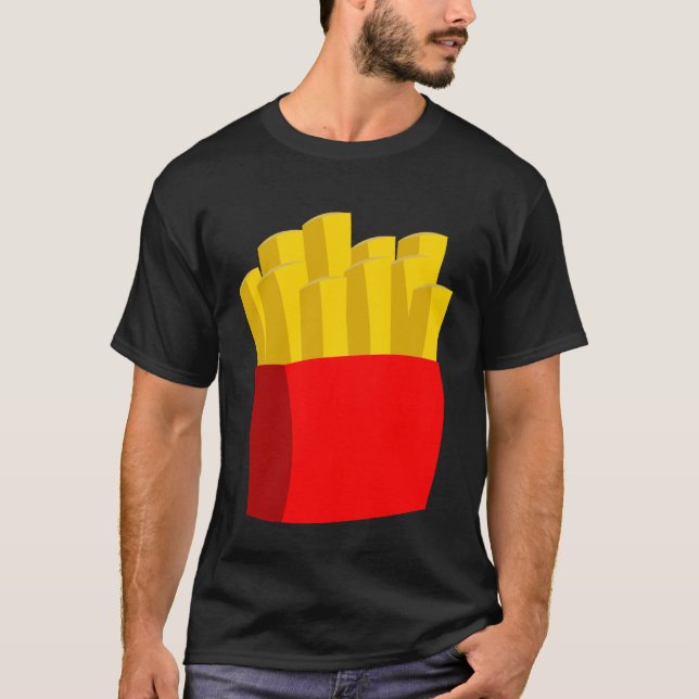 Camiseta Disfraz de Patatas Fritas (Anverso)