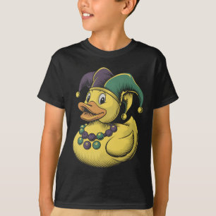 Camiseta Disfraz de pato de goma Mardi Gras Louisiana Lai