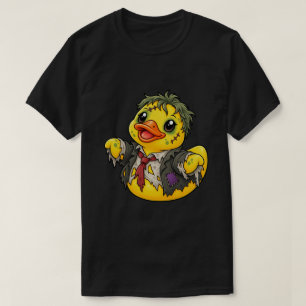 Camiseta Disfraz de pato de goma zombie de Halloween
