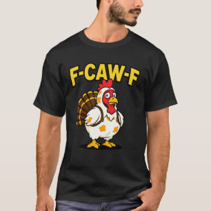Camiseta Disfraz de pavo de pollo divertido de Acción de Gr