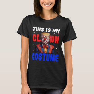 Camiseta Disfraz de payaso anti Trump divertido presidente