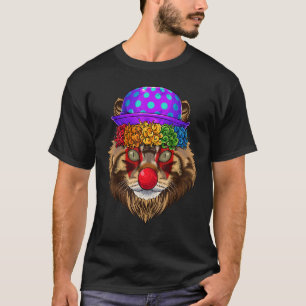 Camiseta Disfraz de Payaso Maine Coon Circo Carnaval Tema G