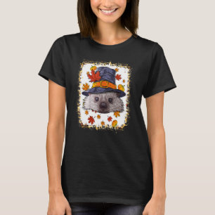 Camiseta Disfraz de peregrino de erizo de Acción de Gracias