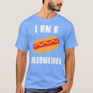 Camiseta Disfraz de perro caliente de Halloween Fácil Hallo