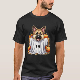 Camiseta Disfraz de perro pastor alemán para Halloween fant