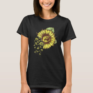 Camiseta Disfraz de pesca girasol pez volador amor pesca