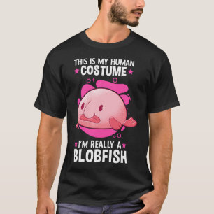Camiseta disfraz de pez blob meme pez blob feo