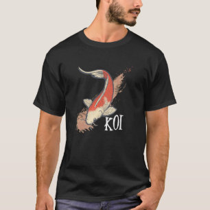 Camiseta disfraz de pez carpa KOI para amantes de los anima