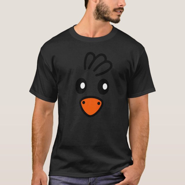 Camiseta Disfraz de Pollo Bebé Pollito (Anverso)