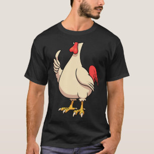 Camiseta Disfraz de Pollo para Halloween Gallo Disfraz de A