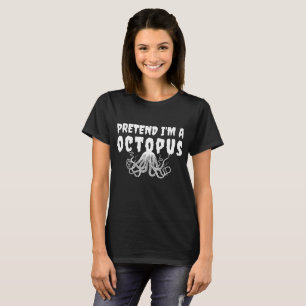 CAMISETA DISFRAZ DE PULPO DIVERTIDO PARA HALLOWEEN CAMIETA