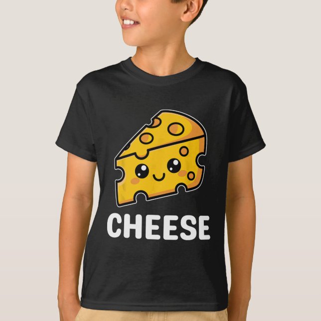 Camiseta Disfraz de queso Mac Macaroni Kawaii Halloween (Anverso)