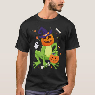 Camiseta Disfraz de Rana Sapo Niños Rana Lindo Halloween