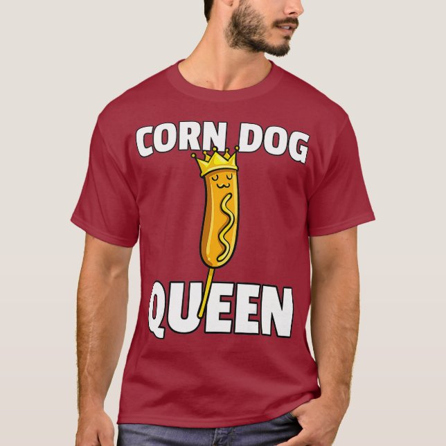 Camiseta Disfraz De Reina De Perro De Maíz Para Jóvenes (Anverso)