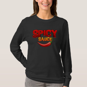 Camiseta Disfraz de Salsa Picante Taco Diablo Fuego Calien