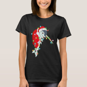 Camiseta Disfraz de Santa con Luces de Navidad de Narval An