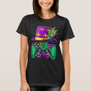 Camiseta Disfraz de sombrero de bufón de controlador de vid