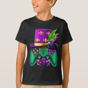 Camiseta Disfraz de sombrero de bufón de controlador de vid