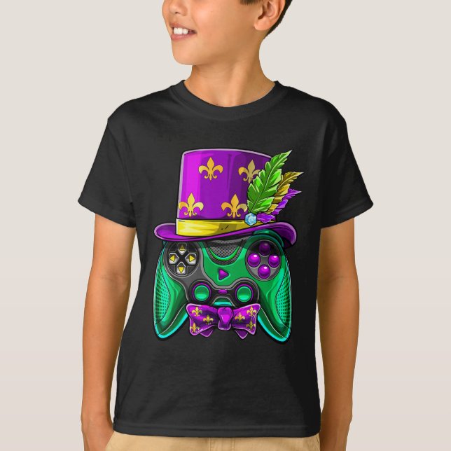 Camiseta Disfraz de sombrero de bufón de controlador de vid (Anverso)