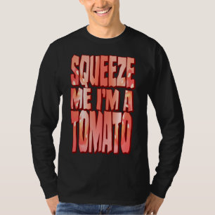 Camiseta Disfraz de tomate Gracioso Squeeze De Fruta De Hal
