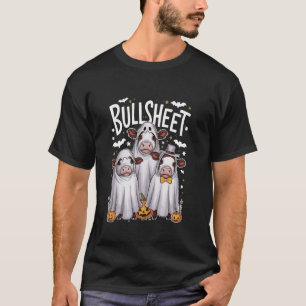 Camiseta Disfraz de vaca divertida fantasma de toro para Ha