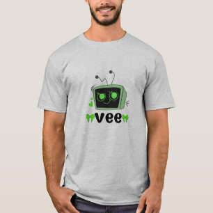 Camiseta Disfraz de Vee Mundial de Dandy - Tee de carácter