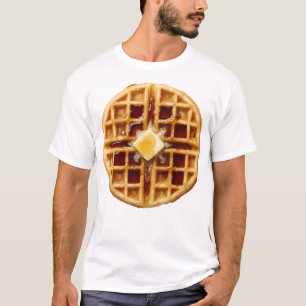 Camiseta Disfraz De Waffle Desayuno Halloween Simple Waffle