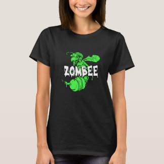 Camiseta Disfraz de Zombee de Halloween Abeja Zombie Pun Ap