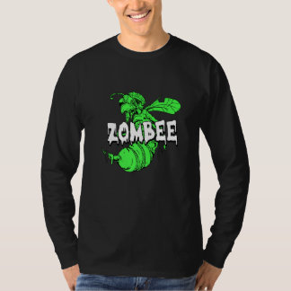 Camiseta Disfraz de Zombee de Halloween Abeja Zombie Pun Be