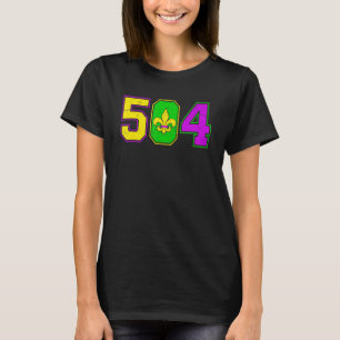 Camiseta Disfraz del Festival Fiesta Mardi Gras 504