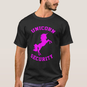 Camiseta Disfraz divertida de seguridad de Unicorn para los