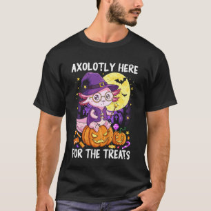 Camiseta Disfraz divertido de ajolote de Halloween Axolotly