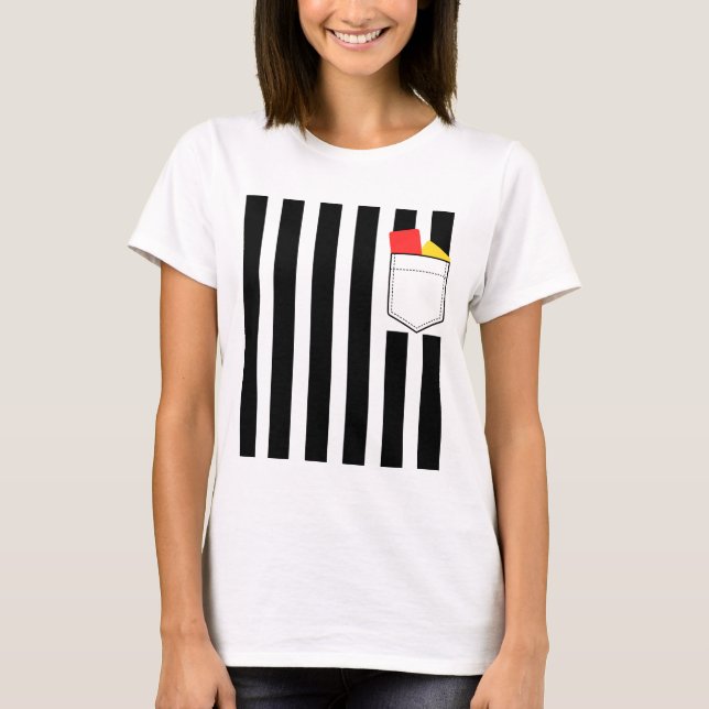 Camiseta Disfraz divertido de árbitro para Halloween (Anverso)