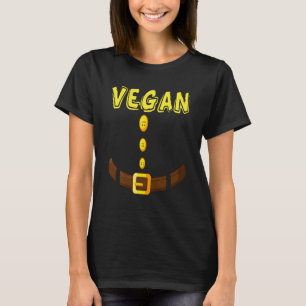 Camiseta Disfraz divertido de enano vegano de Halloween par