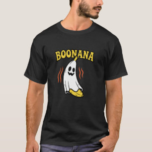 Camiseta Disfraz Divertido de Fantasma de Plátano Boonana H