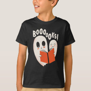 Camiseta Disfraz divertido de fantasma ratón de biblioteca 