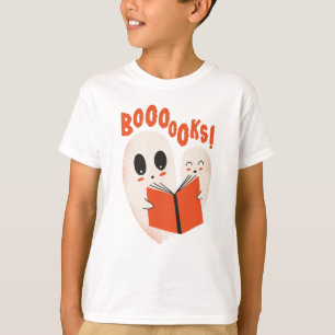 Camiseta Disfraz divertido de fantasma ratón de biblioteca 