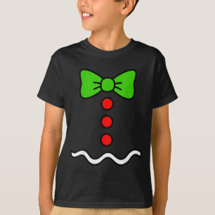 Camiseta Disfraz divertido de galleta de jengibre navideña