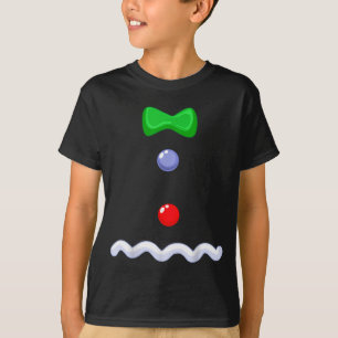 Camiseta Disfraz divertido de hombre de jengibre para Navid