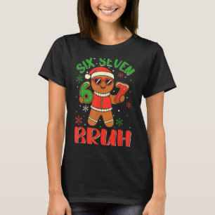 Camiseta Disfraz divertido de pan de jengibre de Navidad Se