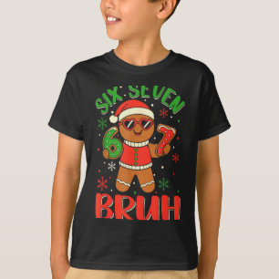 Camiseta Disfraz divertido de pan de jengibre de Navidad Se